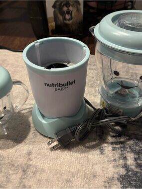 Nutribullet BABY Compact Blender in Light Blue